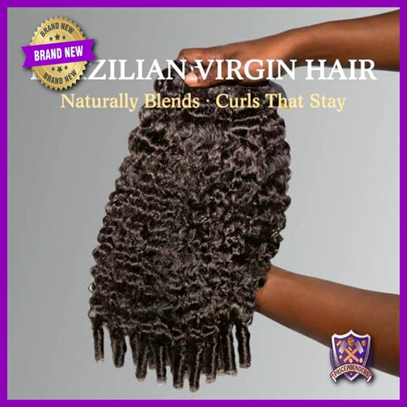 Virgin Human Hair Extensions 18 20 22 Inch Burmese Curly Quick Water Wave main image 4
